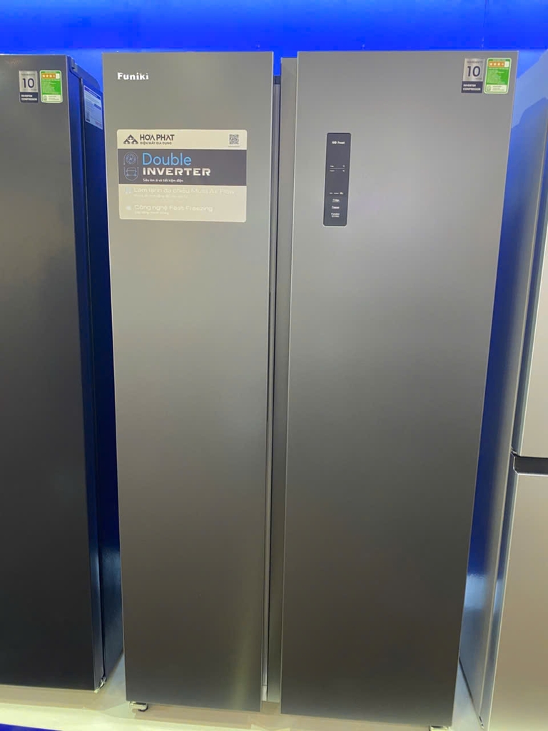 Tủ lạnh Funiki Side by Side 535 lít HR SS8535SDG