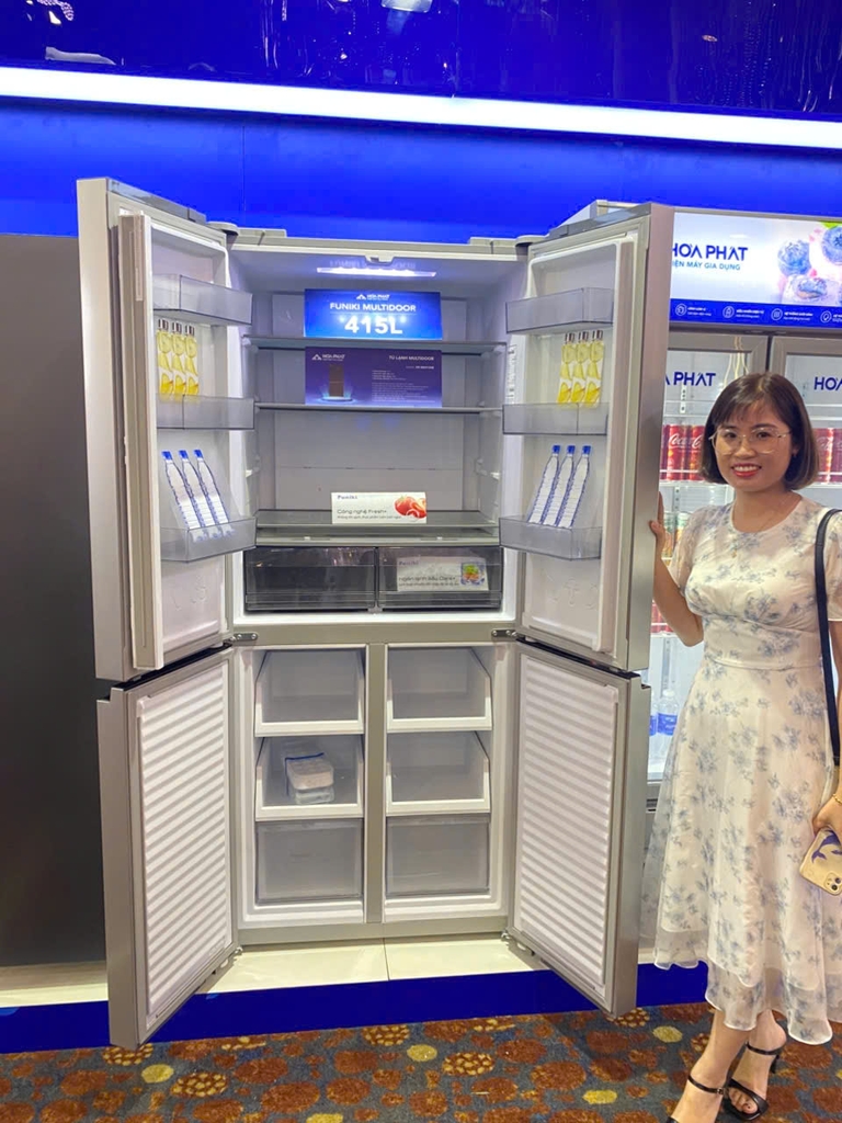 Tủ lạnh Funiki Multi Door 415 lít HR M8415SB