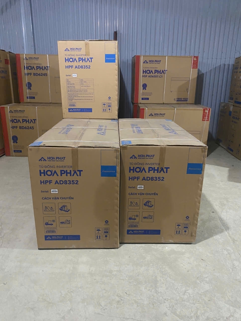 Tủ Đông 352 Lít Hòa Phát HPF-AD8352 Công Nghệ Inverter, 1 Ngăn 2 Cửa