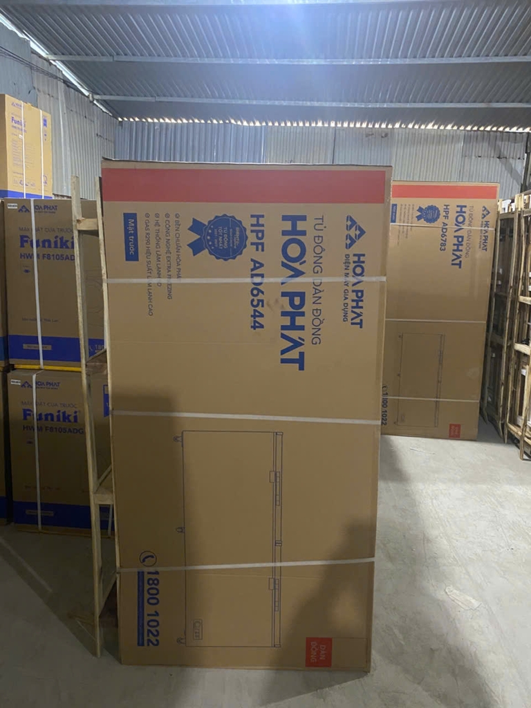 Tủ Đông 556 Lít Hòa Phát HPF-AD6544 1 ngăn 2 cửa mở