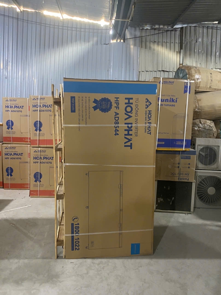 Tủ đông 556 Lít Hòa Phát HPF-AD8544 Công Nghệ Inverter, 1 Ngăn 2 Cửa