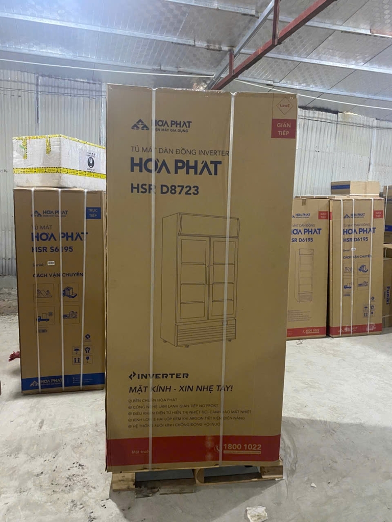Tủ Mát 723L Inverter Hòa Phát HSR-D8723