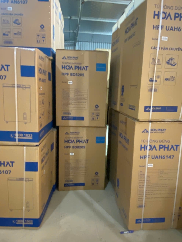 Tủ Đông Mát 205L Hòa Phát HPF-BD8205 Công nghệ Inverter, 2 ngăn 2 cửa