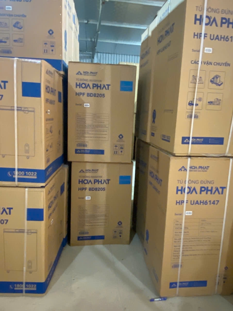 Tủ Đông Mát 205L Hòa Phát HPF-BD8205 Công nghệ Inverter, 2 ngăn 2 cửa
