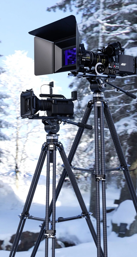 Chân máy quay Leofoto Video - LVC-253C