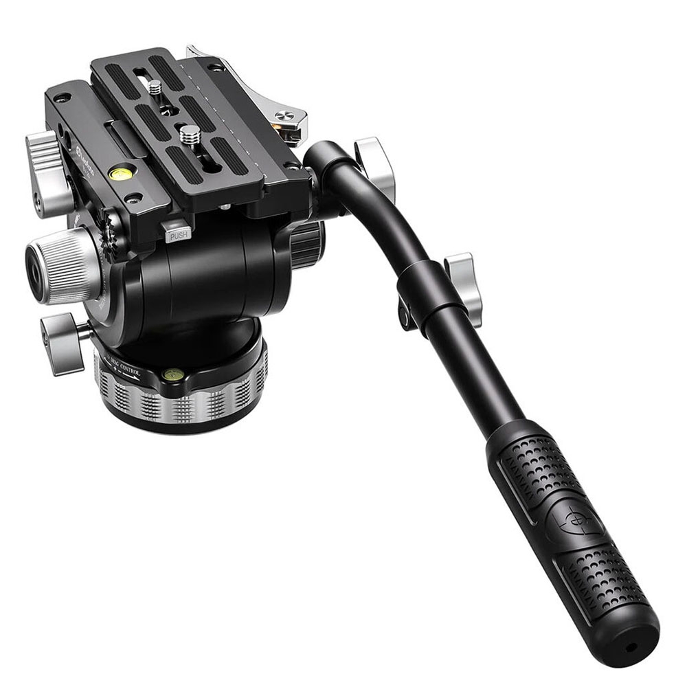 Chân máy quay Leofoto Video - LVC-253C+BV-20 (Black)