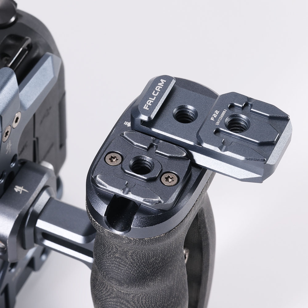 Falcam F22 & Cold Shoe Three Positiondual-Head Quick Release Plate - F22A3A04