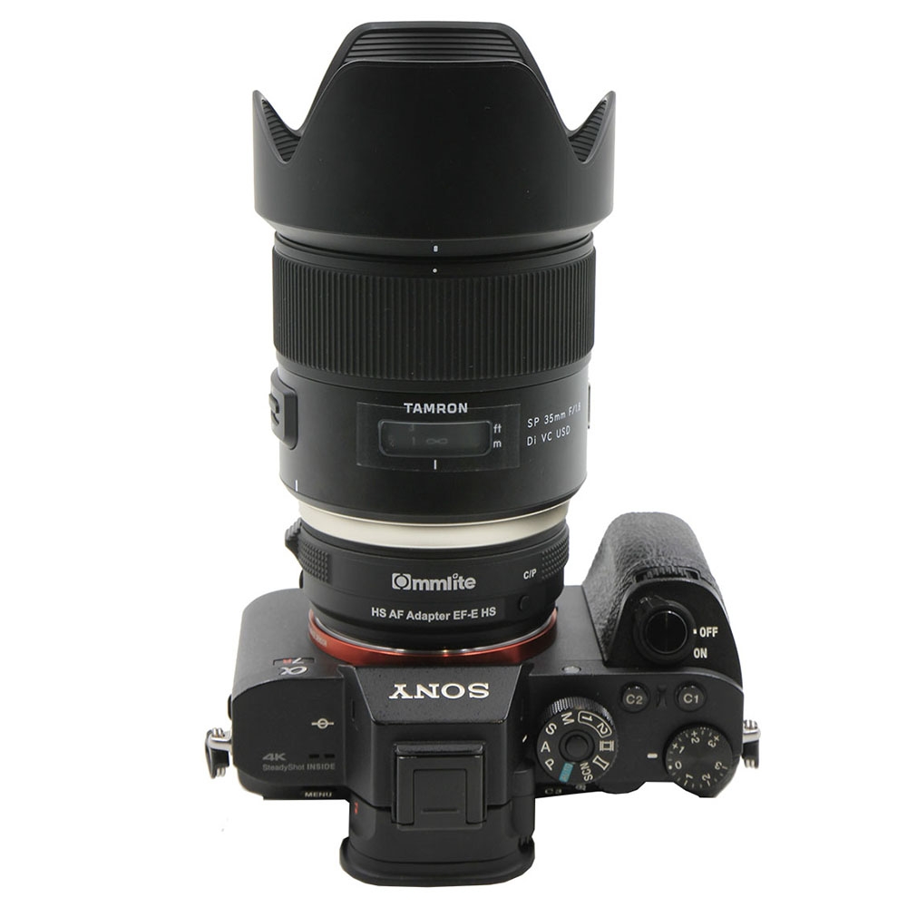 Ngàm chuyển Canon EF/EF-S HS sang Sony E-Mount