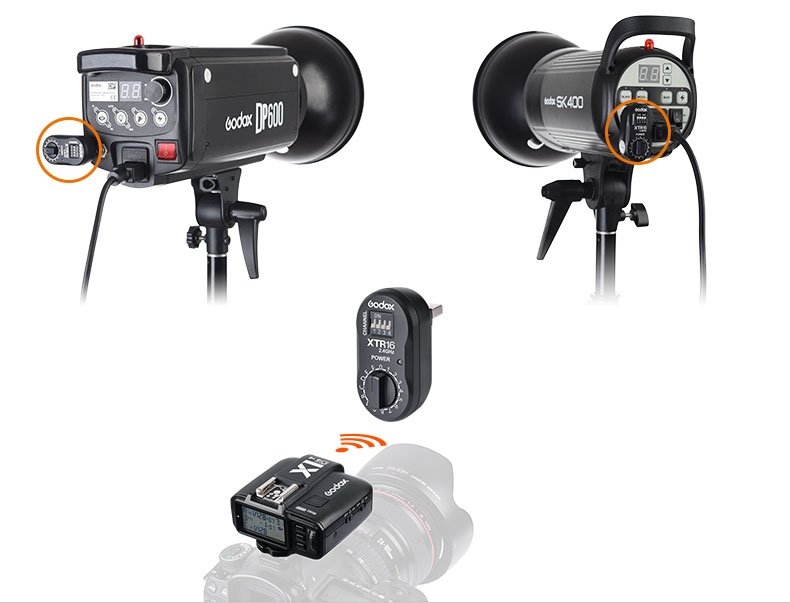 Điều khiển chụp hình trigger Godox - XT-16