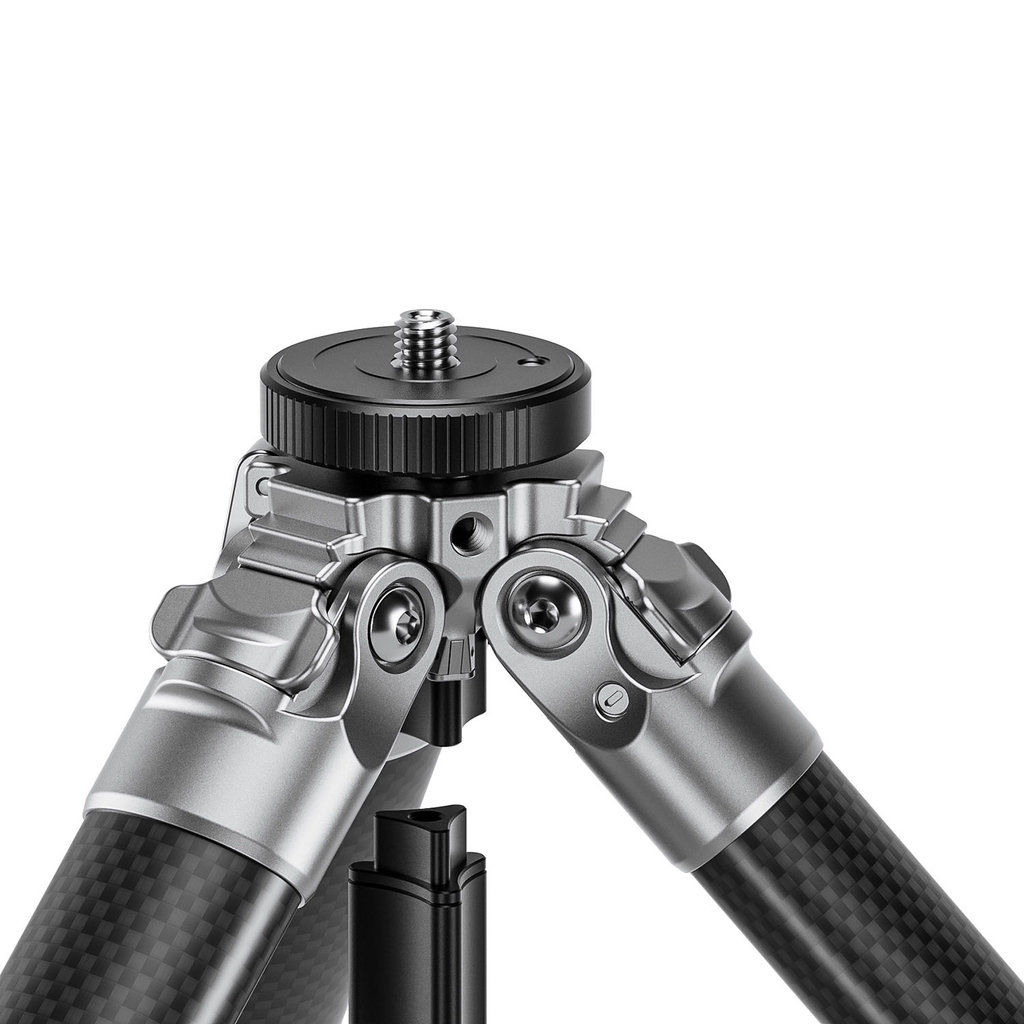 Chân máy ảnh carbon Tripod Leofoto AZURE - AZ-204C+LH-25R (half-silver)