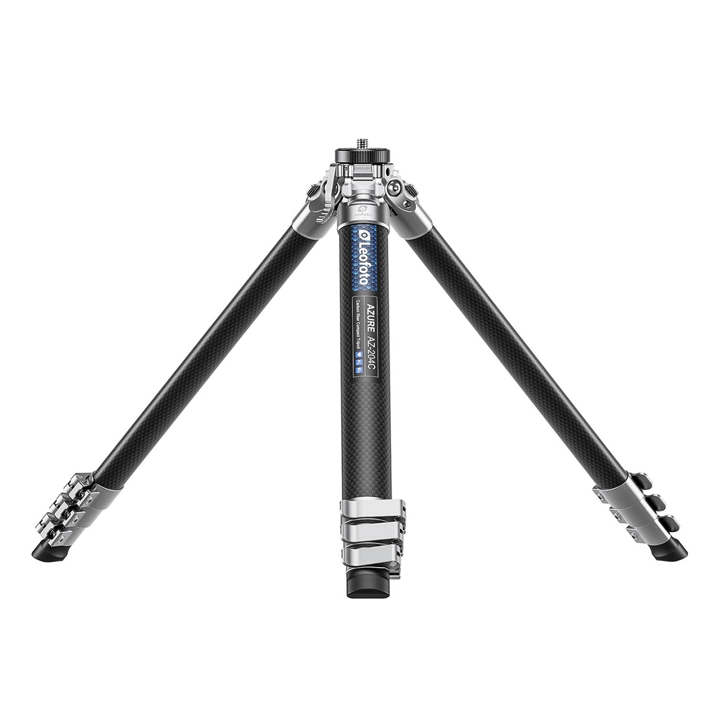 Chân máy ảnh carbon Tripod Leofoto AZURE - AZ-204C+LH-25R (half-silver)