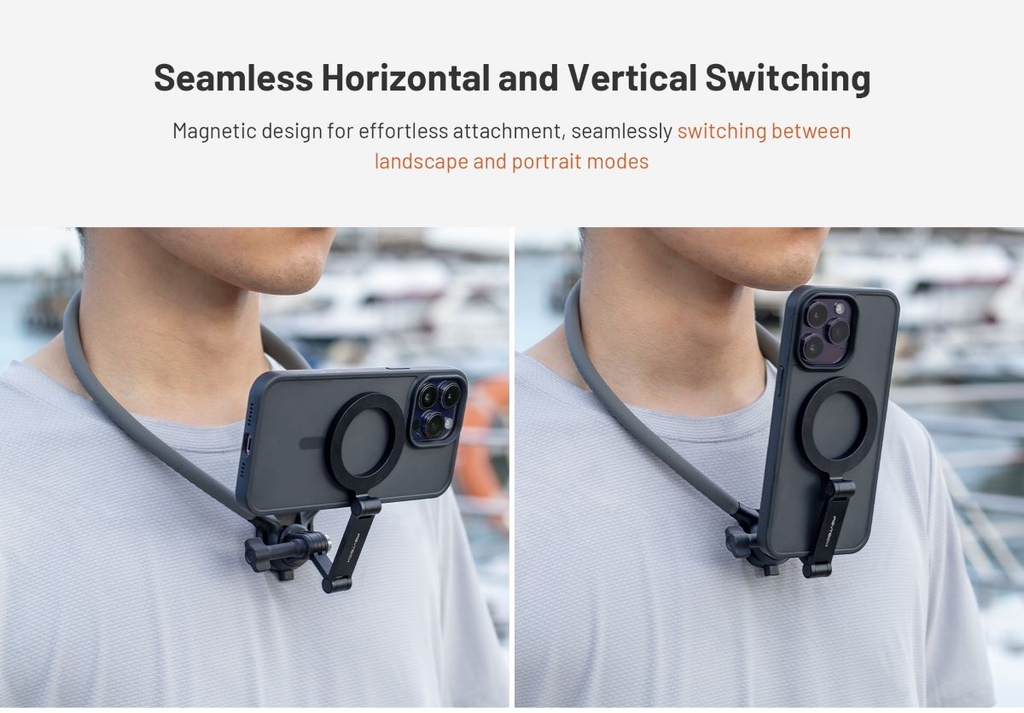 PGYTECH CapLock Action Magnetic Smarphone Neck Mount Max - P-GM-392