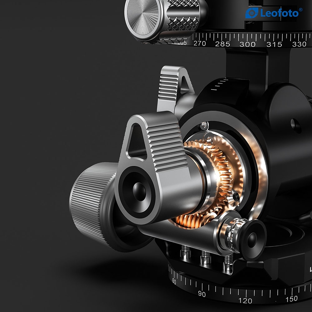 Đầu quay 3D Geared Head Leofoto - G3