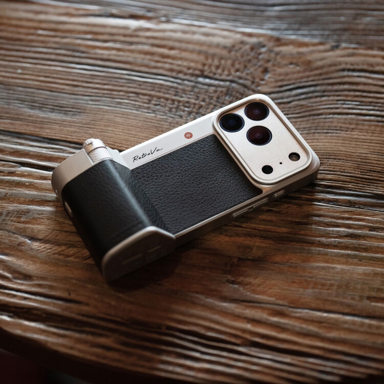 PGYTECH RetroVA Grip Kit cho iPhone 16, 17 pro series