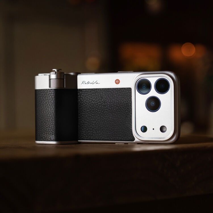 PGYTECH RetroVA Grip Kit cho iPhone 16, 17 pro series