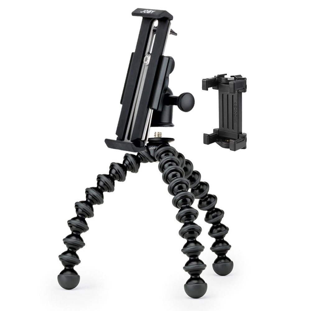 Combo Chân Joby GorillaPod Stand + GripTight MOUNT PRO + Đế kẹp điện thoại +  Đầu bi - JB01328+JB01468+MH2N+S2