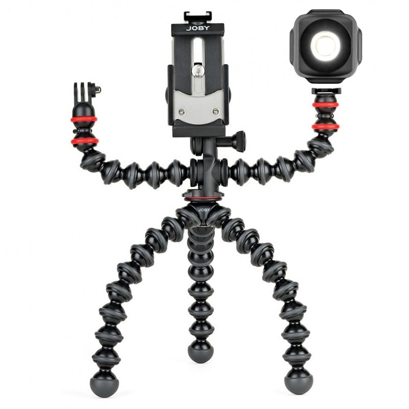 Vlog Kit cho điện thoại Joby Beamo Mini LED + GorillaPod Mobile Rig - JB01635+JB01524