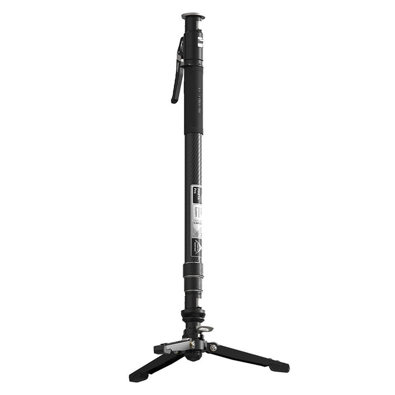 Chân đơn Pineta Carbon Fiber Monopod Pro with Pedal Tripod Base - MQP162