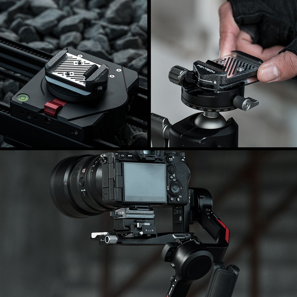 PGYTECH Arca-Type Quick Release Clamp & Plate V2 - P-CG-188