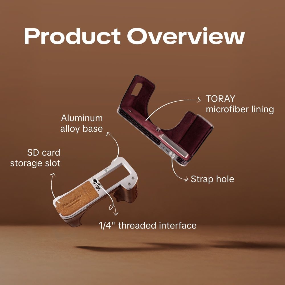 PGYTECH Leather Camera Case for FUJIFILM X100 VI