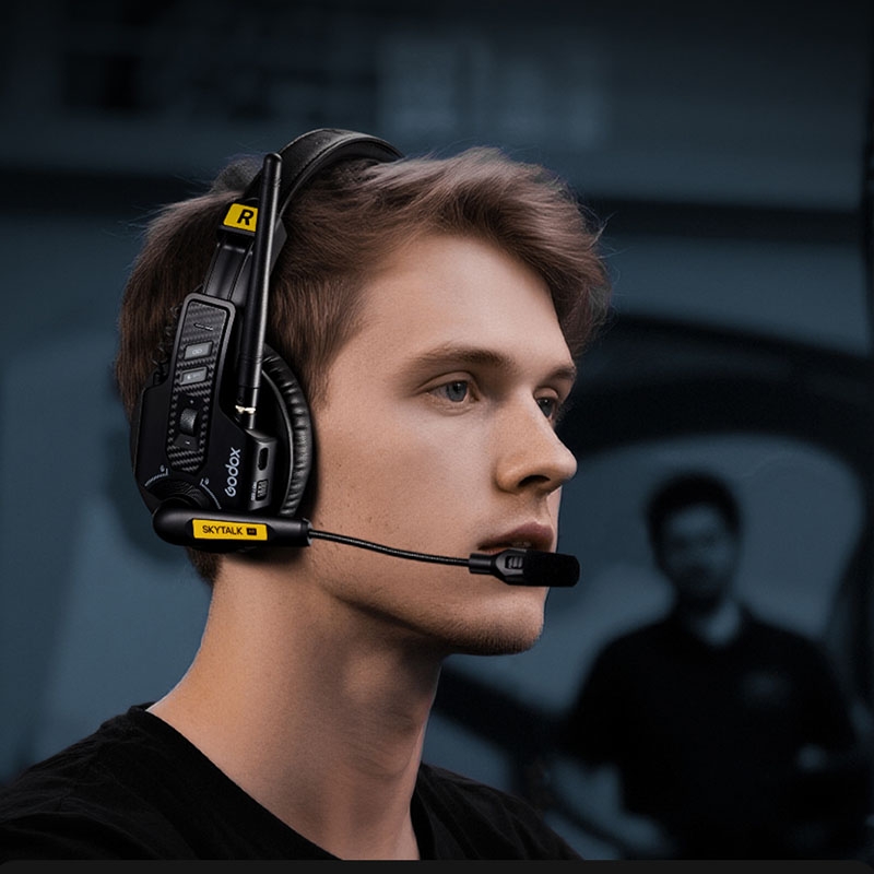 Tai nghe đàm thoại không dây Godox SkyTalk Air KIT 5S (cho 5 người sử dụng)