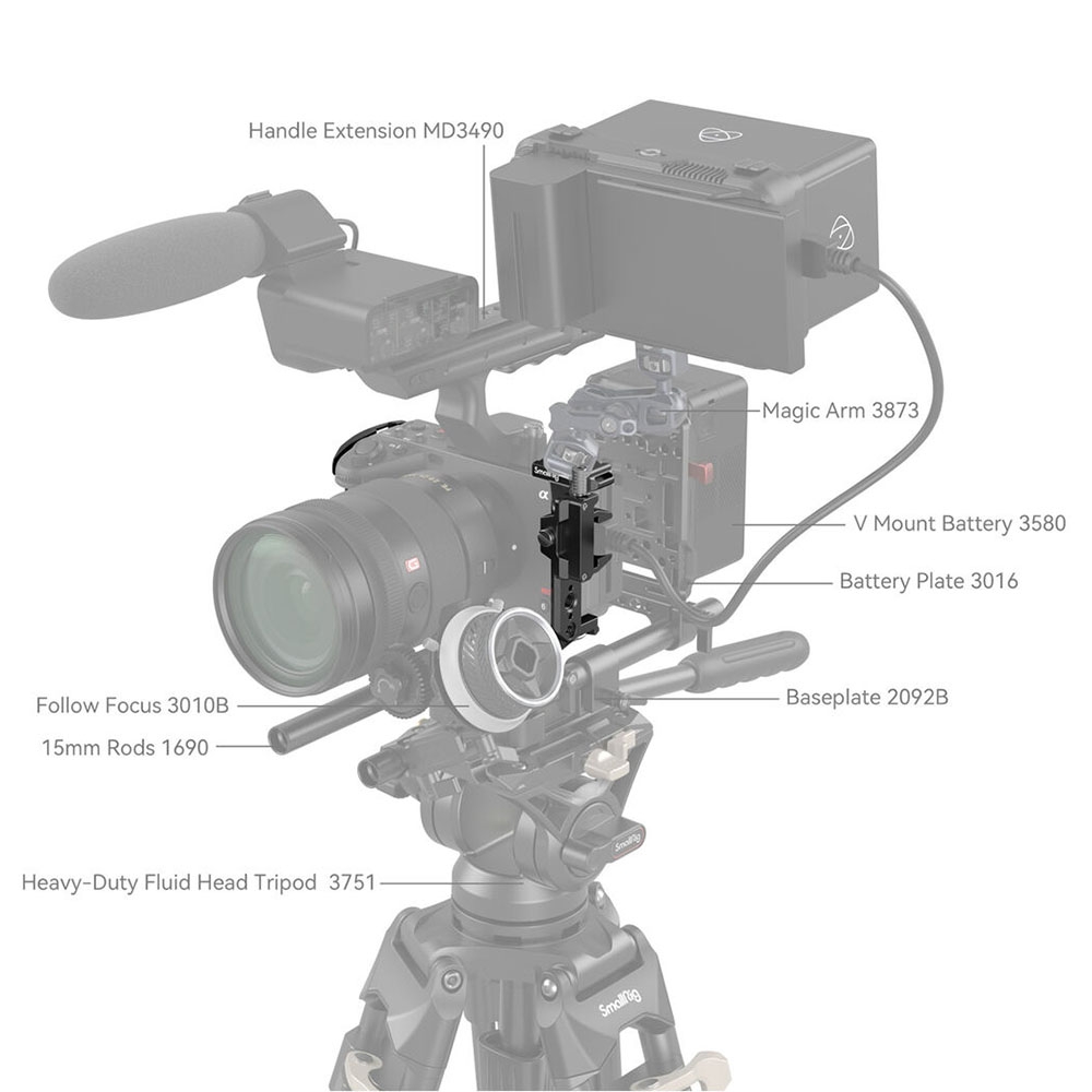 Khung bảo vệ SmallRig Cage cho Sony FX3/FX30 - 4183