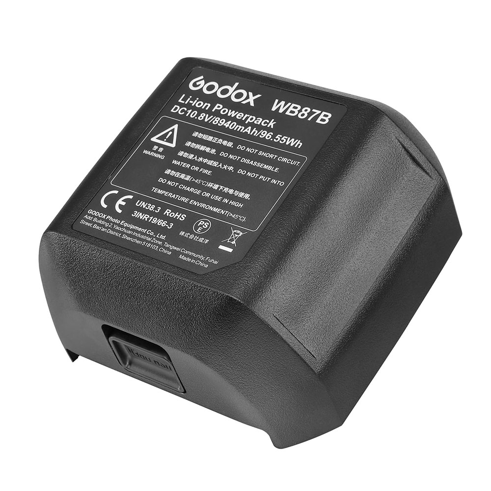 Pin Godox - WB87, WB87B (cho AD600BM / AD600BMII)