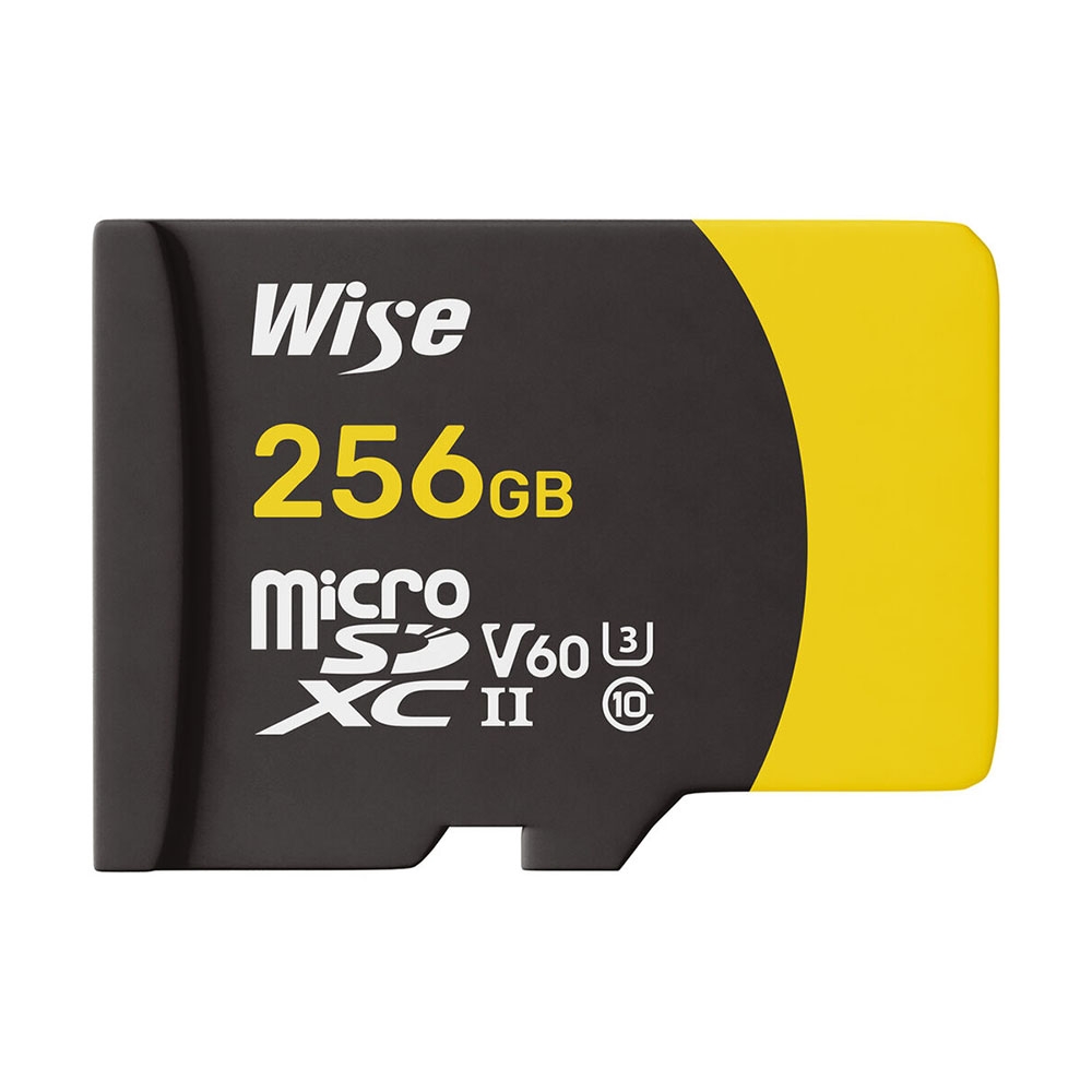 Thẻ nhớ Wise 128GB / 256GB microSDXC UHS-II V60 - mSD-S128 / mSD-S256