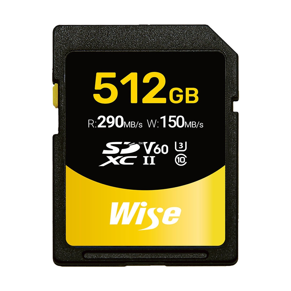 Thẻ nhớ Wise 128GB / 256GB / 512GB SDXC UHS-II V60 / V90 - SD-S128 / SD-S256 / SD-S512 / SD-N128 / SD-N256