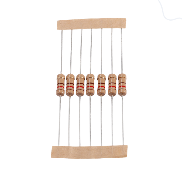 (10 con) Điện trở cắm 1W 4 vòng màu ±5% - giá trị 120R đến 25KR