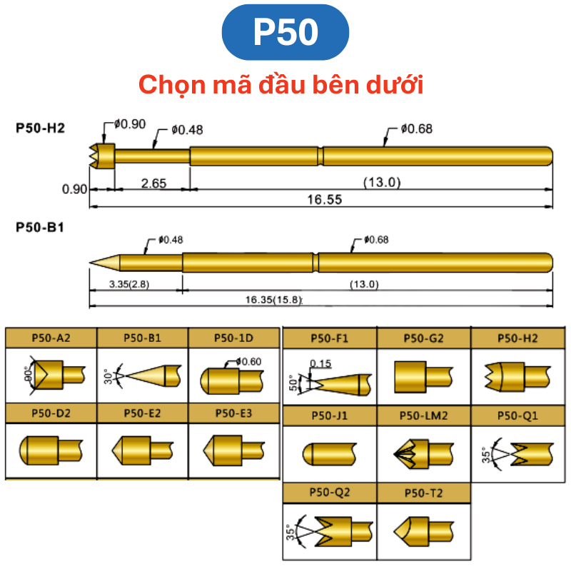Kim test kiểm tra mạch chân đồng, BGA, PCB