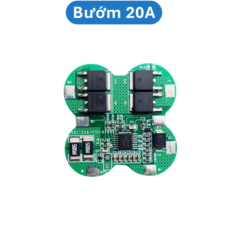 Mạch bảo vệ pin lithium 18650 4s 16.8V nhiều hình dạng hỗ trợ các khối pin