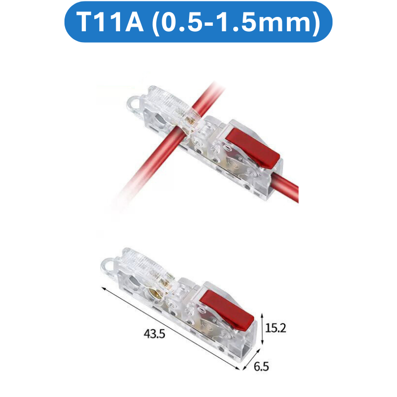 (2 Cái) Cút nối dây điện nhanh chữ T 32A Cho dây 0.5 - 5mm2
