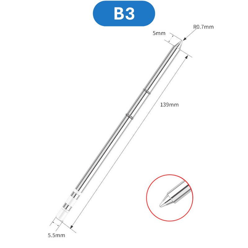 Mũi hàn T12 tip hàn, đầu mỏ hàn T12-K/KF/I/ILS/J02/JL02/BC2…