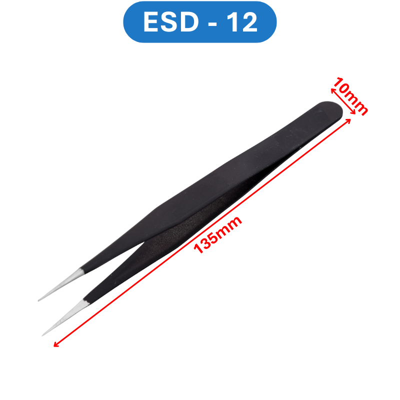 Nhíp gắp linh kiện, nhíp sửa chữa chống tĩnh điện ESD