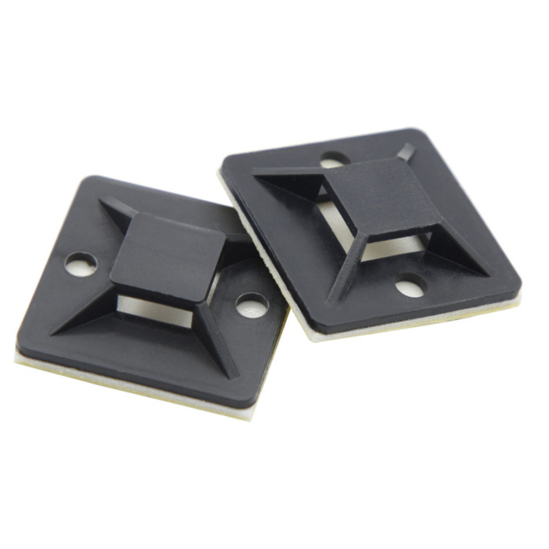 (10 cái) Miếng dán giữ dây, cố định dây hình vuông keo 3M