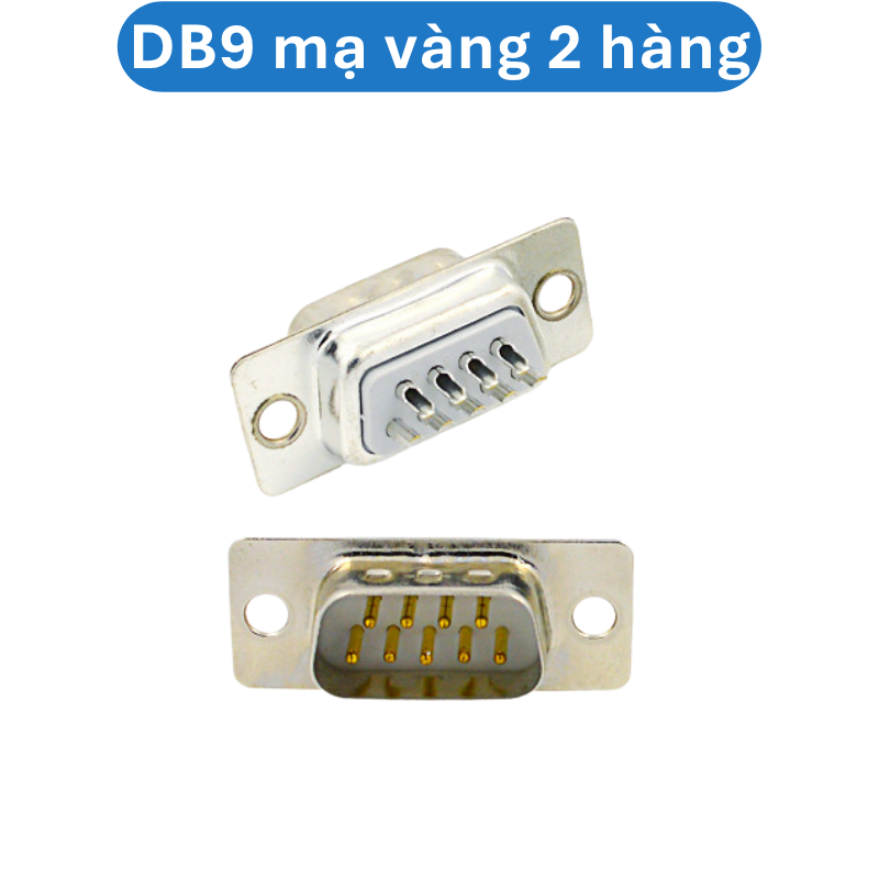 Cổng DB Đực 2/3 hàng chân hàn nối dây