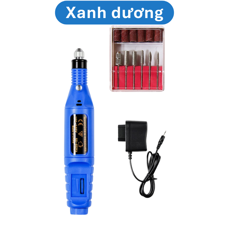 Máy mài mini cầm tay, máy mài dũa móng đa năng