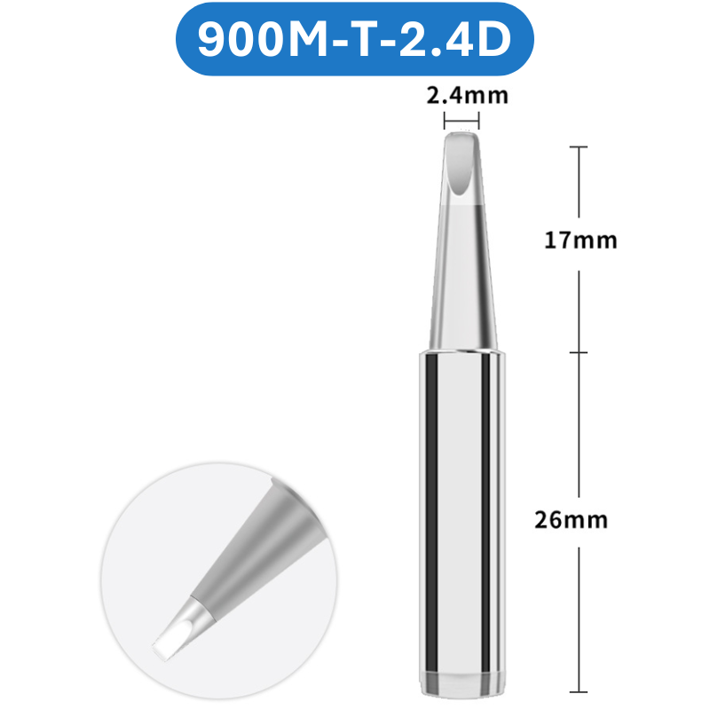 Mũi hàn Yihua màu bạc 900M - T loại tốt
