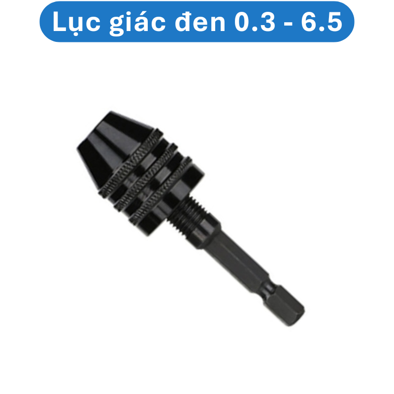 Đầu kẹp mũi khoan mini, Đầu chuyển đổi máy khoan chuôi lục giác