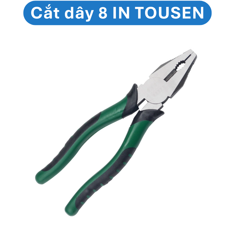 Kìm cắt dây, mũi kim, đầu bằng loại lớn SUPER đen vàng