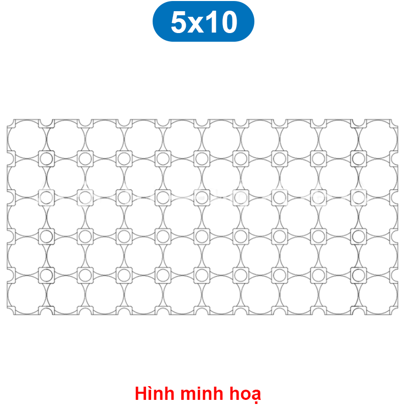 Khung cố định pin 18650 nhiều hàng (6 - 13 hàng) ghép khối lớn xe điện