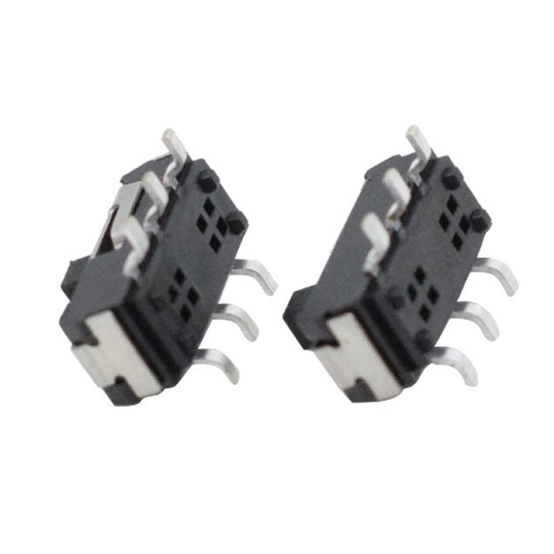 (2 cái) Công tắc trượt, công tắc slide chân dán SMD gạt đứng, gạt ngang