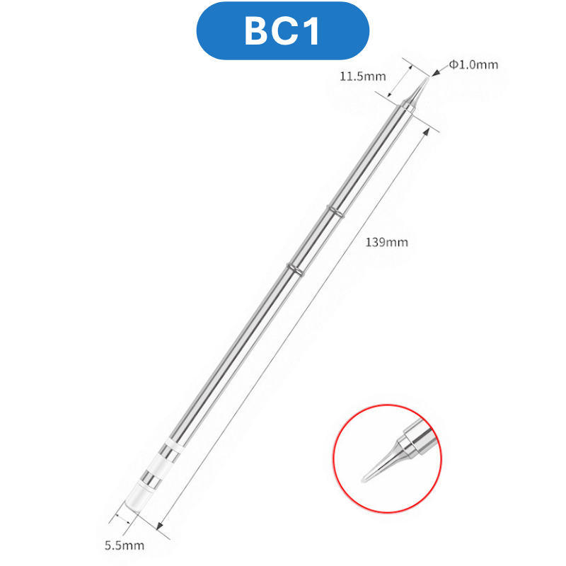 Mũi hàn T12 tip hàn, đầu mỏ hàn T12-K/KF/I/ILS/J02/JL02/BC2…
