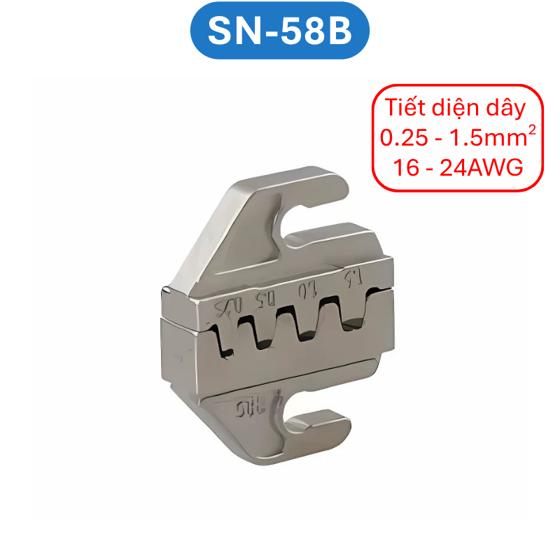 Kìm bấm Cos SN-58B, các loại đầu bấm cos (Dupont2.54, XH2.54, PH2.0, SM2.54, 5556, 5557, VH3.96 ...)