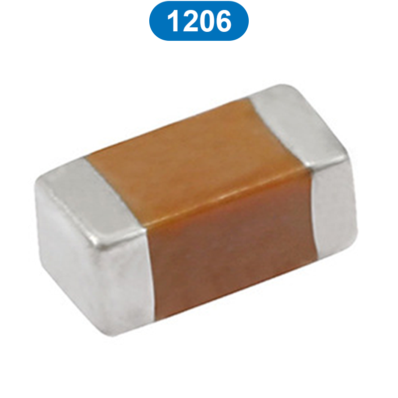 (50 con) tụ gốm, tụ dán đa lớp MLCC - size 1206 - 50V