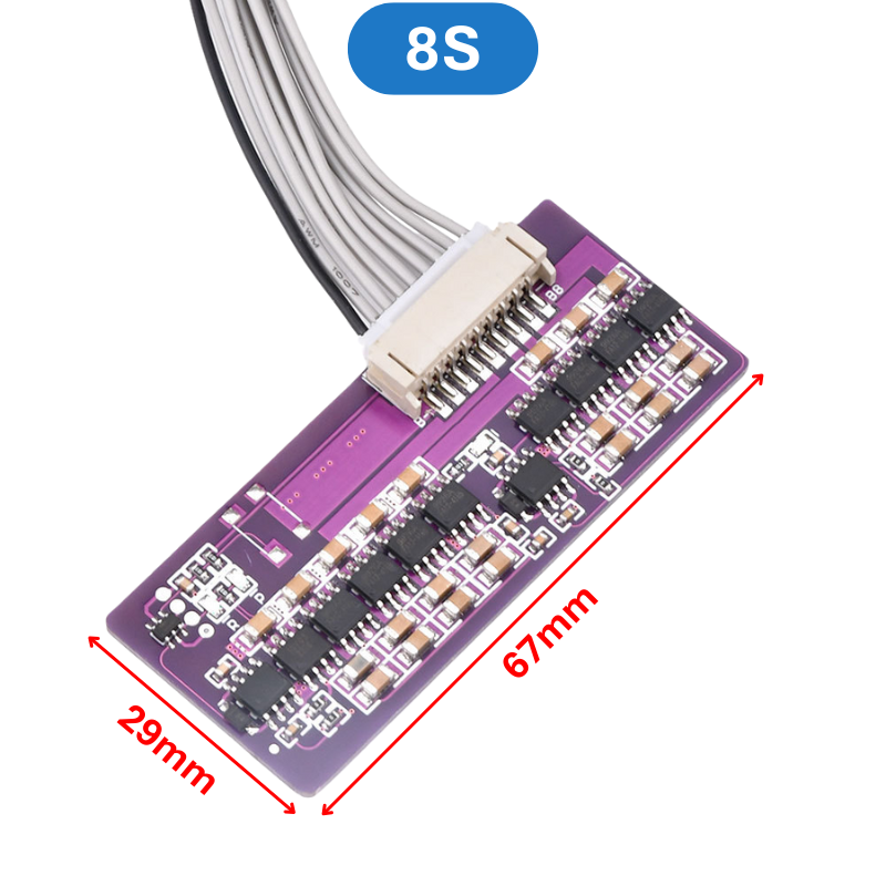 Mạch cân bằng pin chủ động 3S - 8S pin lithium 18650 dòng cân bằng 1.5A
