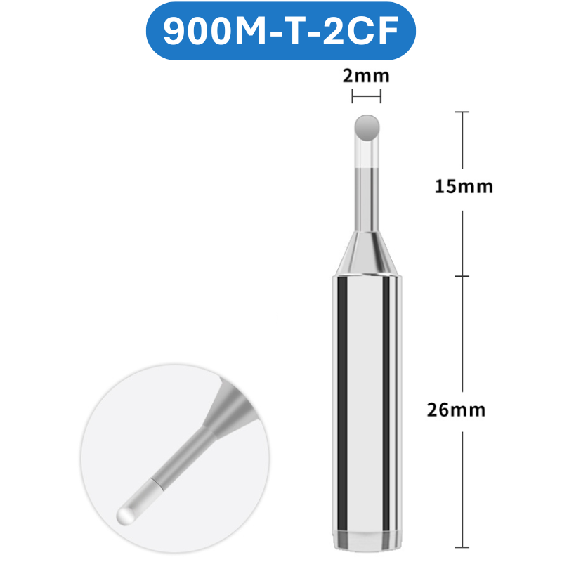 Mũi hàn Yihua màu bạc 900M - T loại tốt