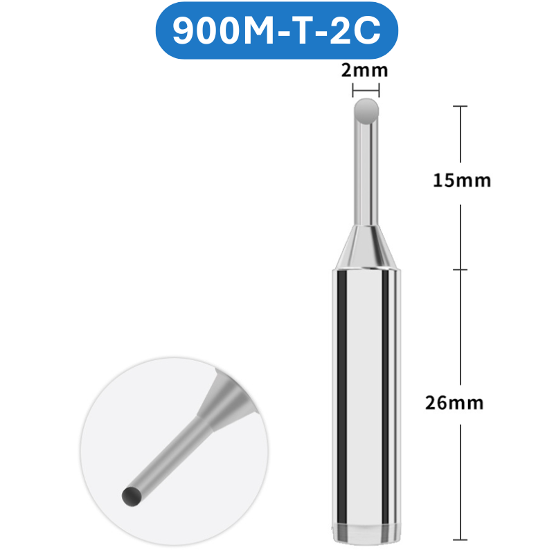 Mũi hàn Yihua màu bạc 900M - T loại tốt