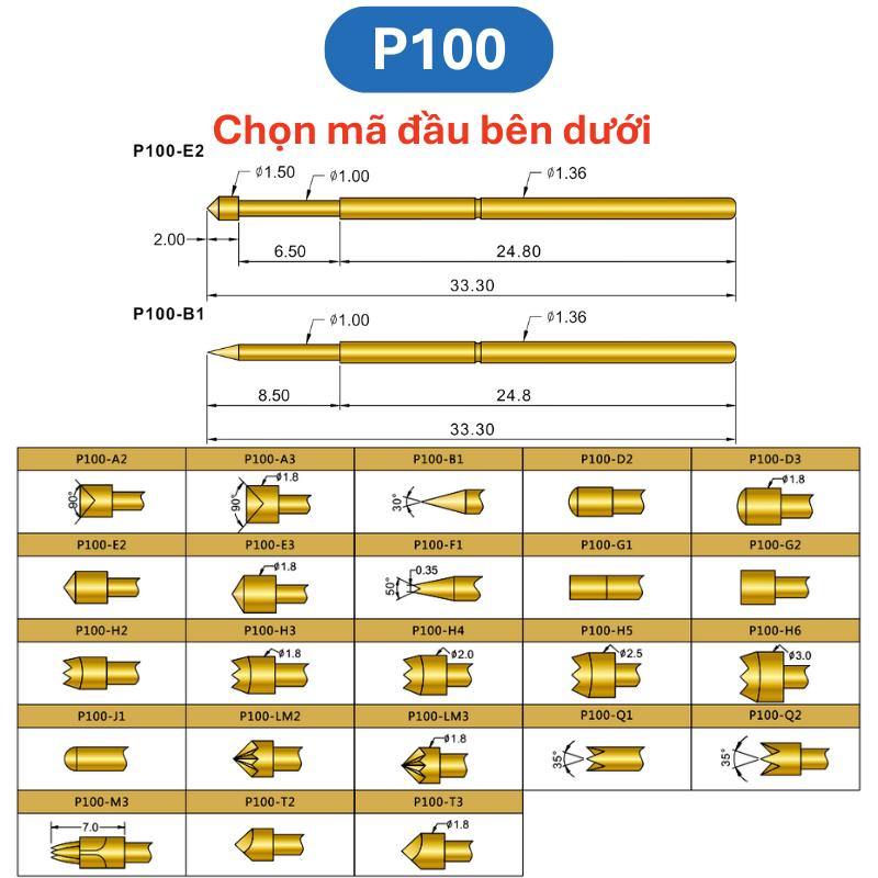 Kim test kiểm tra mạch chân đồng, BGA, PCB
